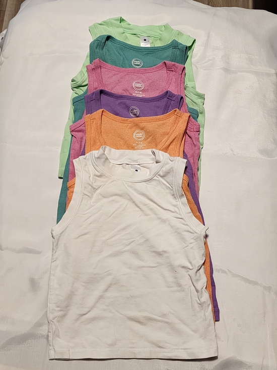 wonder nation Other - Wonder Nation Ribbed Tank Tops - Orange, Purple, Pink, Teal Yogalicious Tanks